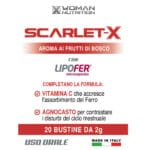 1 confezione aggiuntiva di SCARLET-X - FERRO con aroma frutti di bosco - 20 bustine uso orale